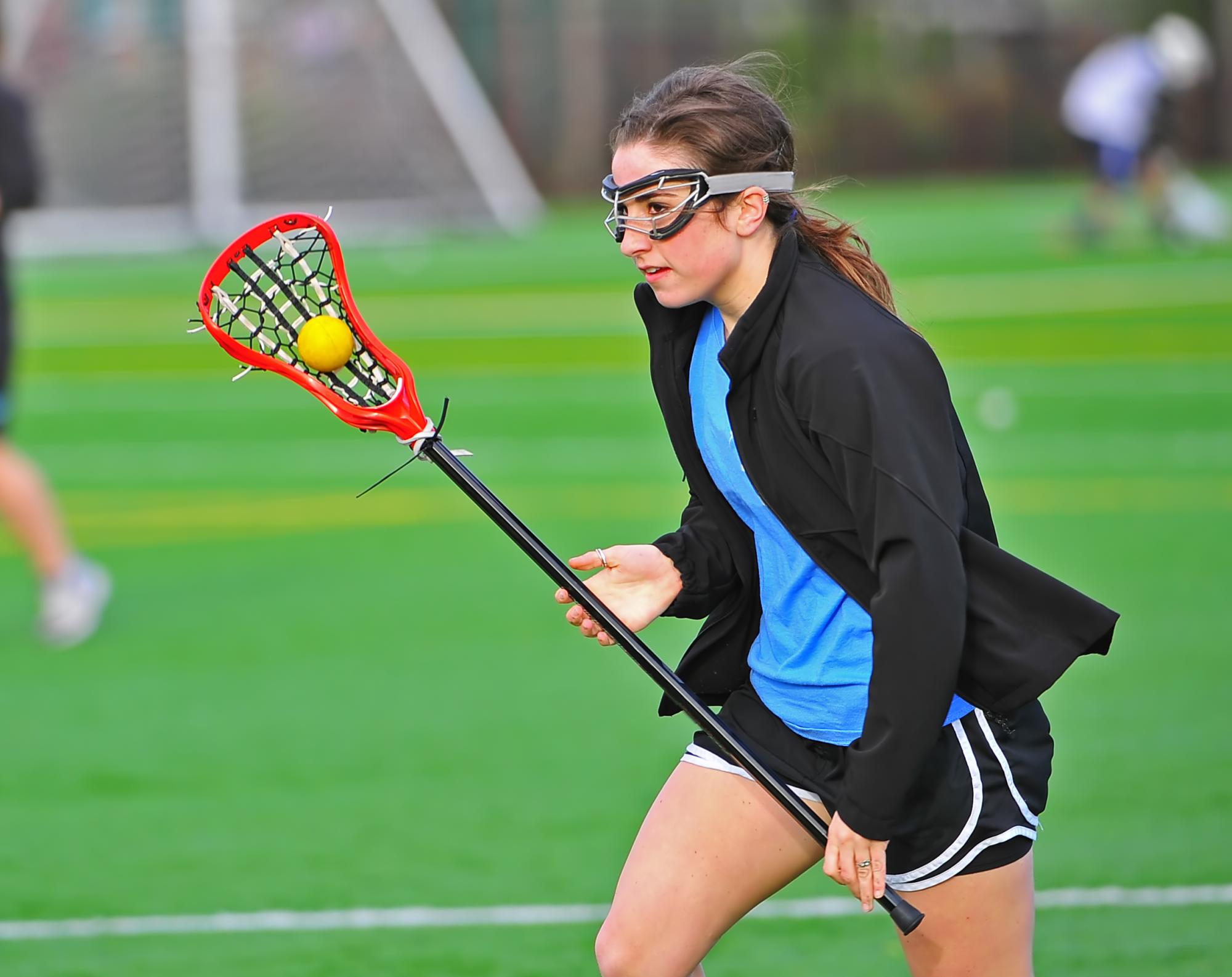 Youth Lacrosse Player