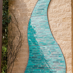 Saluda Shoals Park Donor Wall, 2002 - Kathleen Carson