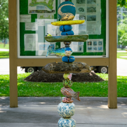 Water Totem, 2020 - Susan Tondreau Dwyer